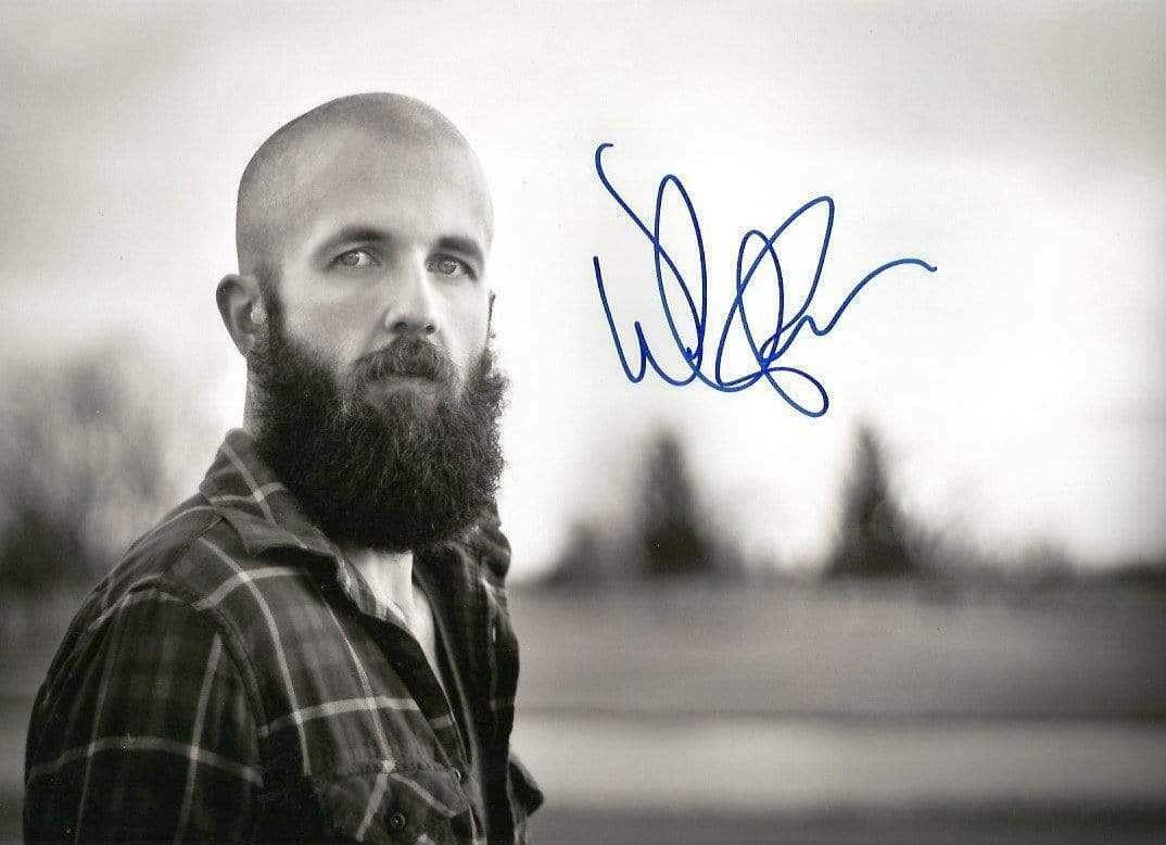 William Fitzsimmons SINGER-SONGWRITER autograph, In-Person signed Photo Poster painting