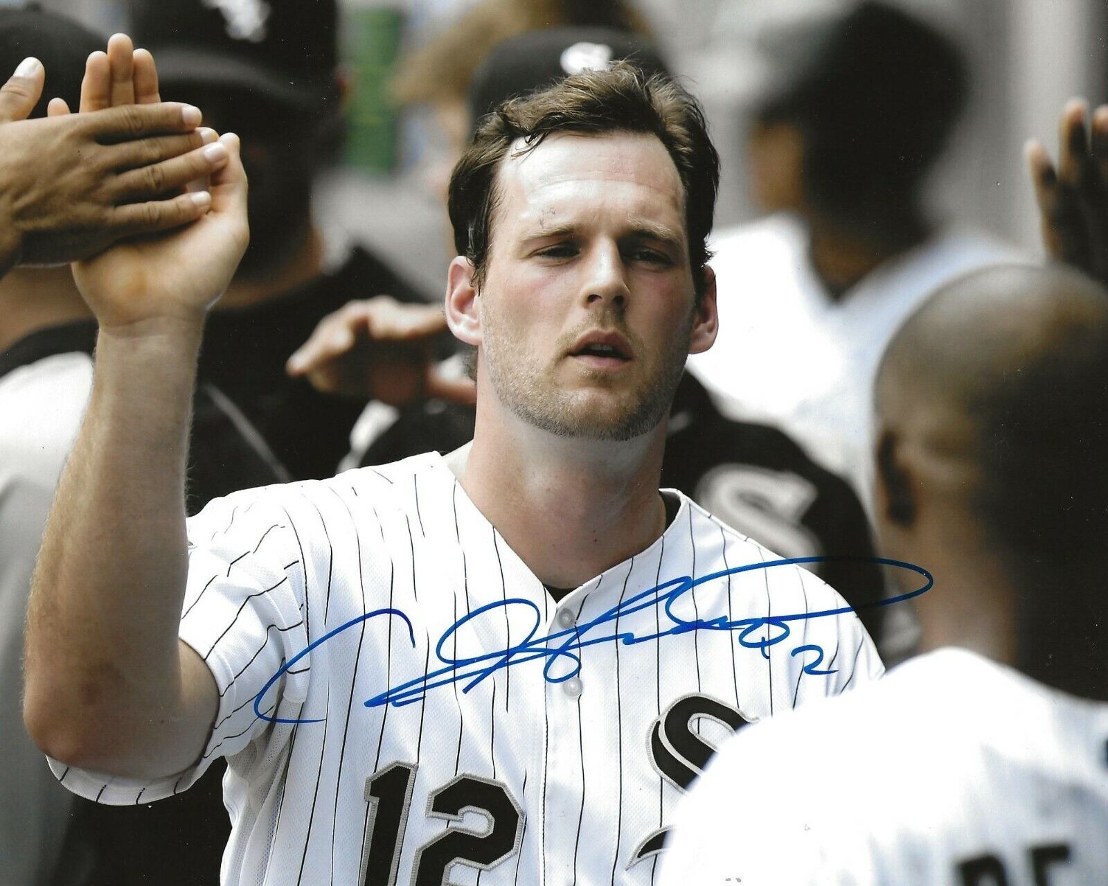 Conor Gillaspie signed Chicago White Sox 8x10 Photo Poster painting autographed