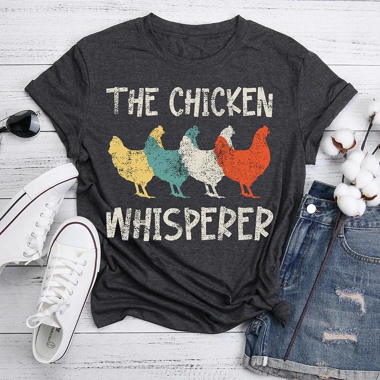 PSL - Chicken Farmer Farming Retro Classic T-shirt Tee -05173