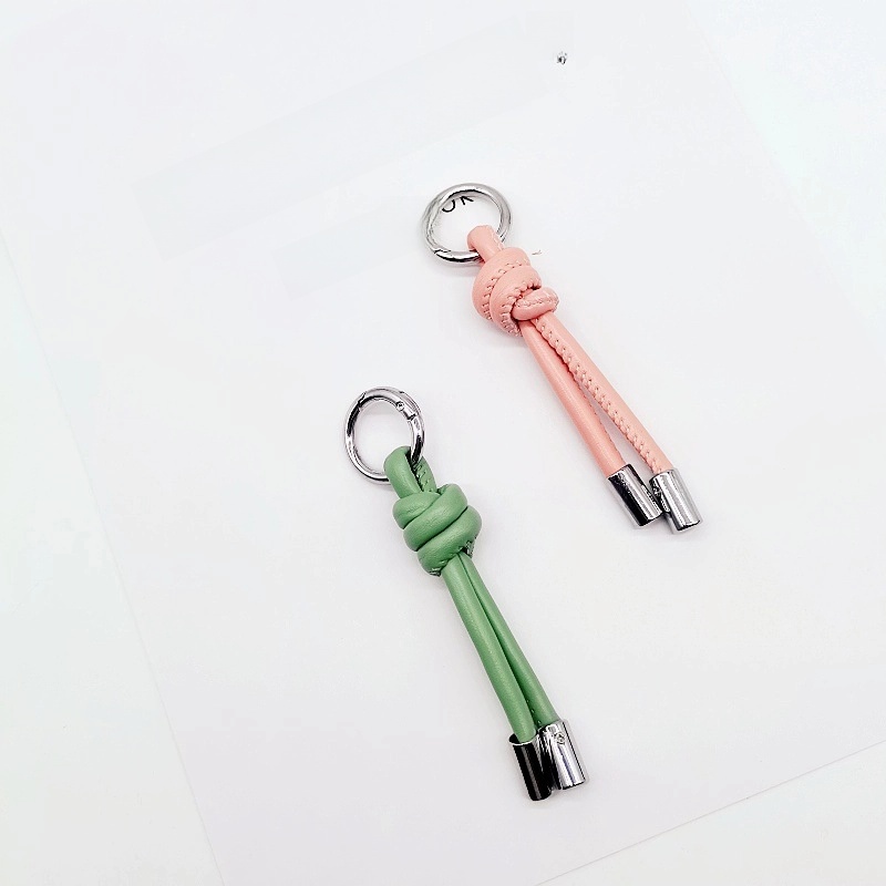 Pu Leather Solid Color Bag Charms
