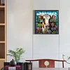 (40*40cm)DIY Square Partial AB Drill Diamond Painting - Calf