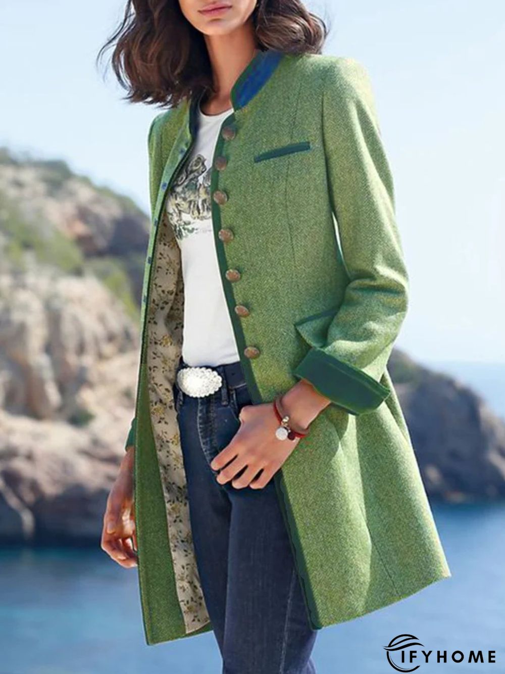 medieval Long Sleeve Overcoat | IFYHOME