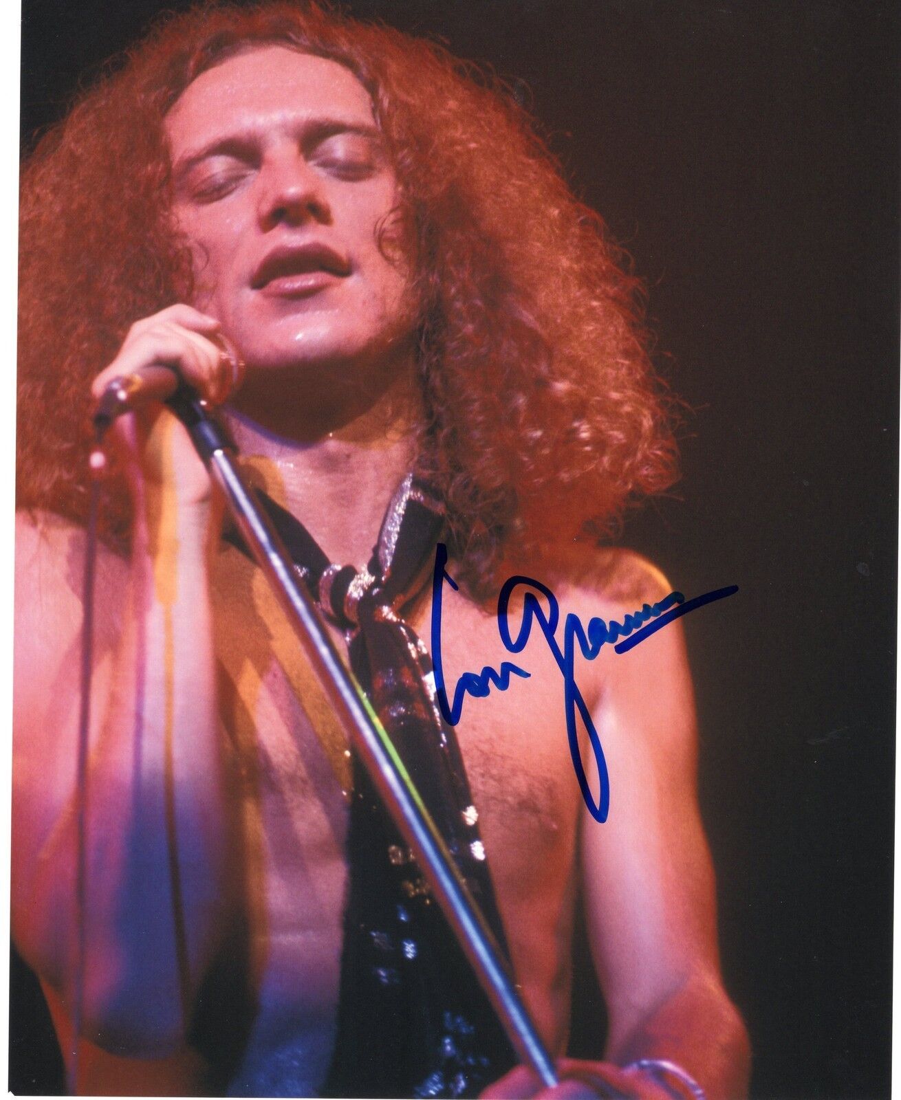 Lou Gramm Foreigner American Rock n Roll Signed 8x10 Photo Poster painting w/COA #2