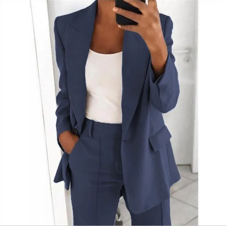 Uveng Uveng Autumn New Fashion Clip Repair Body Cardigan Temperament Blazer Woman