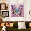 (Pre-Framed)Butterfly-Special Shape Diamond Painting Kit(29x29cm)