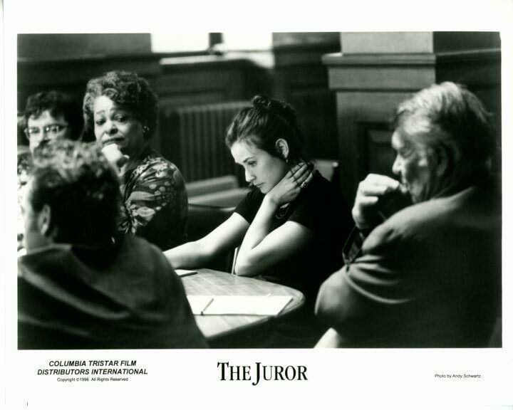 Demi Moore The Juror Original Press 8X10 Photo Poster painting