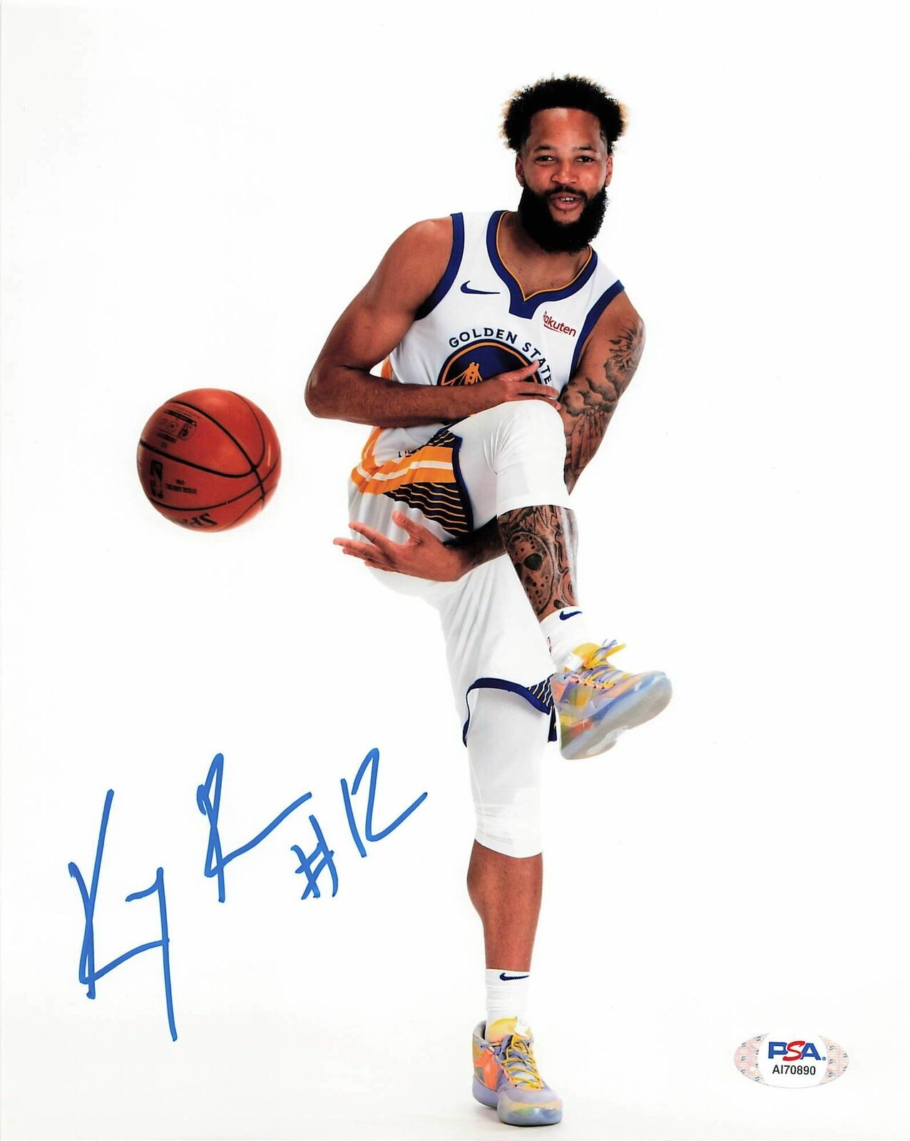 KY BOWMAN signed 8x10 Photo Poster painting PSA/DNA Warriors Autographed