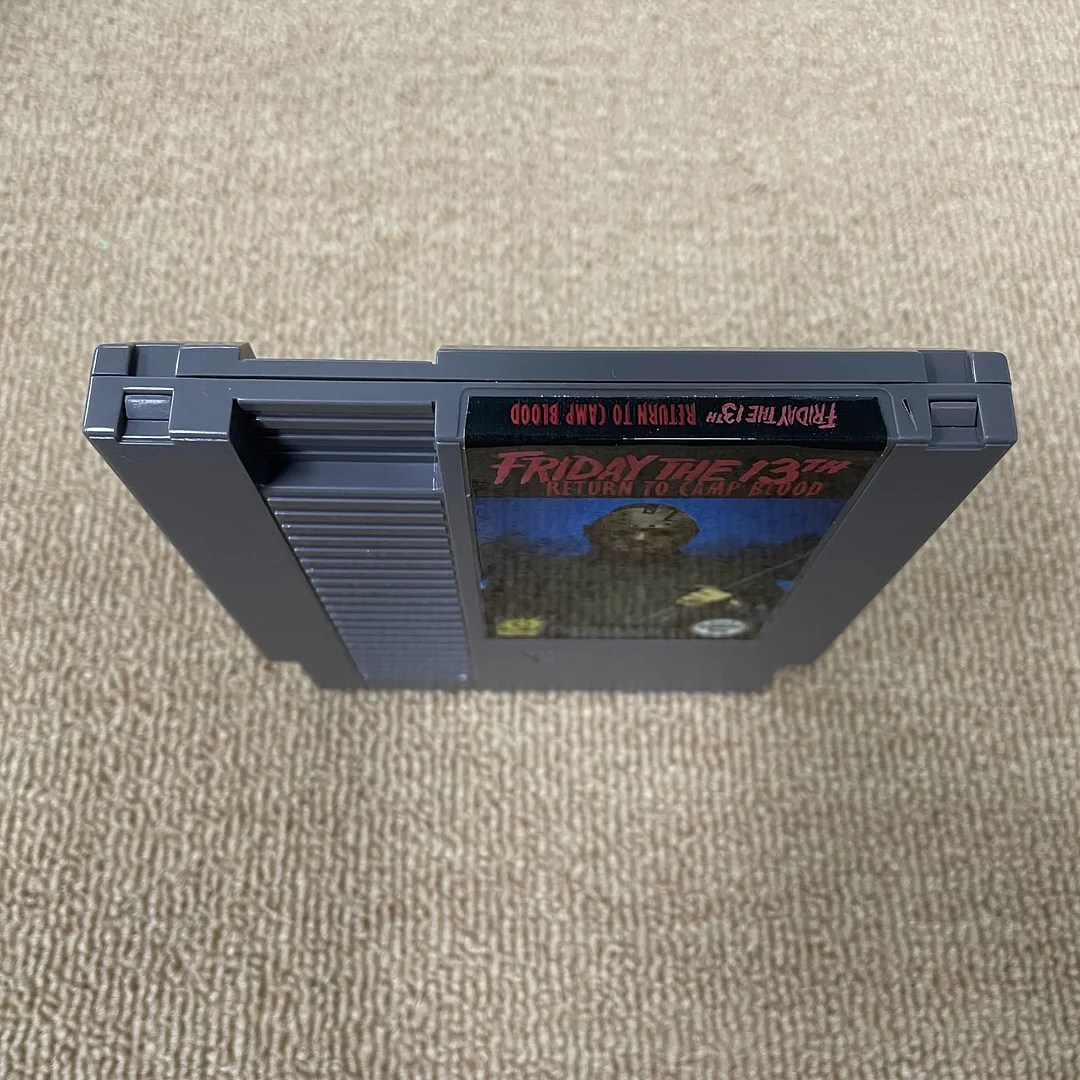Friday The 13th: Return To Camp Blood NES For Nintendo Entertainment System Console - 8 Bit Game Cartridge