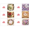 6Pcs Birthday DIY Diamond Painting Greeting Card with Envelope for Friend Family