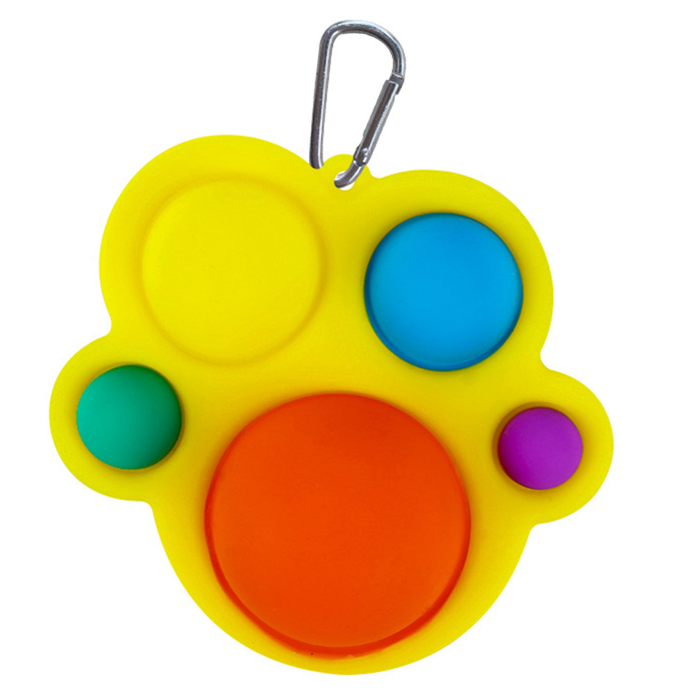 

Bear paw Yellow - Finger Bubble Toy, 501 Original