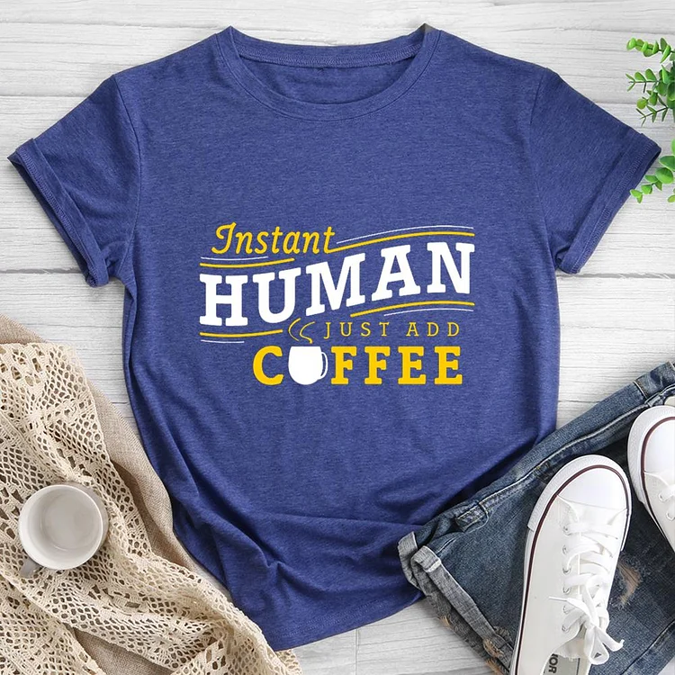 coffee Round Neck T-shirt