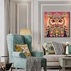 (Pre-Framed)Owl-Special Shape Diamond Painting Kit(29x29cm)
