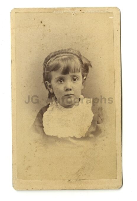 19th Century Children - 1800s Carte-de-visite Photo Poster painting - Davis Bros. of Portsmouth