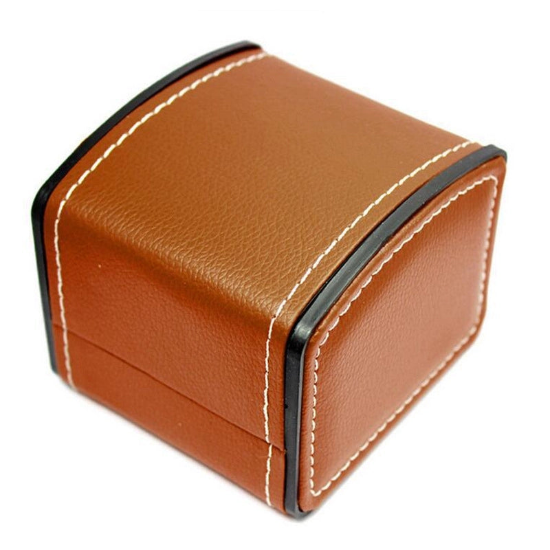 Exquisite Jewelry Box Spot Watch Box PU Leather Jewelry Box Printable LOGO Jewelry Packaging Box3