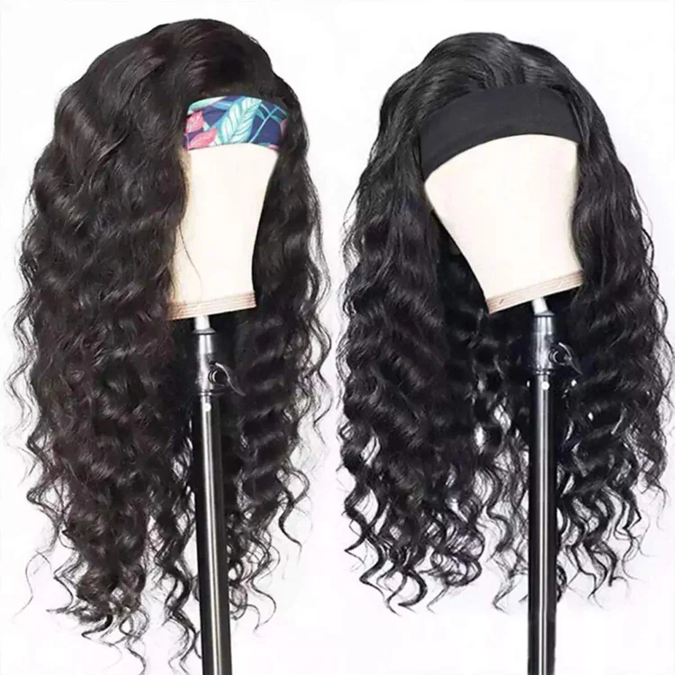 Easy To Install & Manage Loose Wave Headband Wig [HB1005]