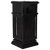 [US Local Warehouse] Commercial Trash Can with Removable Inner Bucket & Lid Side Opening Waste Bin for Garage Backyard