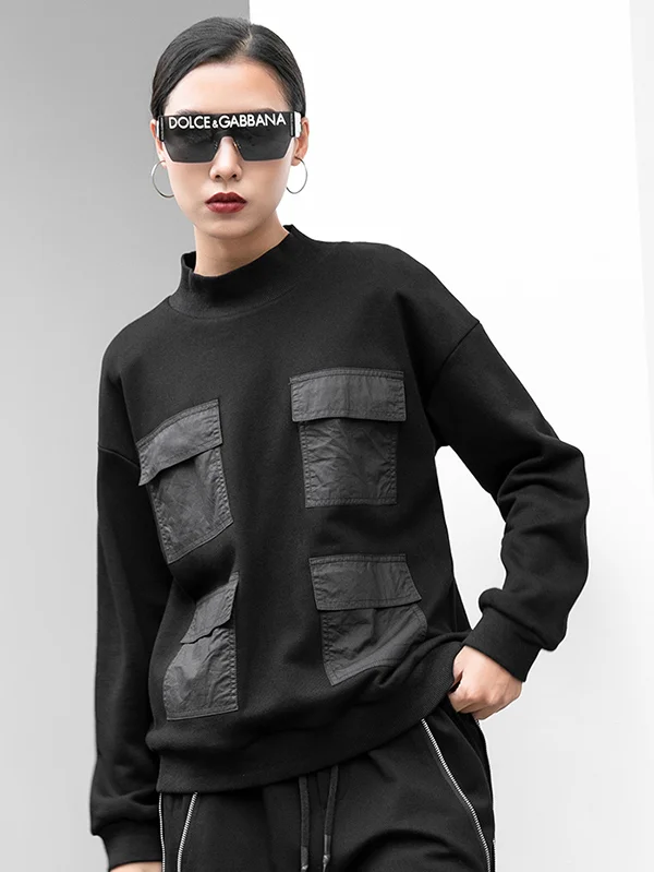 Original Split-Joint With Pocket T-Shirts Tops