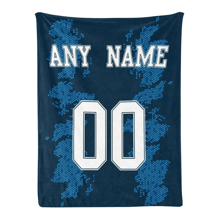Personalized Soccer Blanket for Comfort & Unique| BKKid127