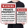 Warning - Vintage Metal Signs(12*16Inch) - Warning
