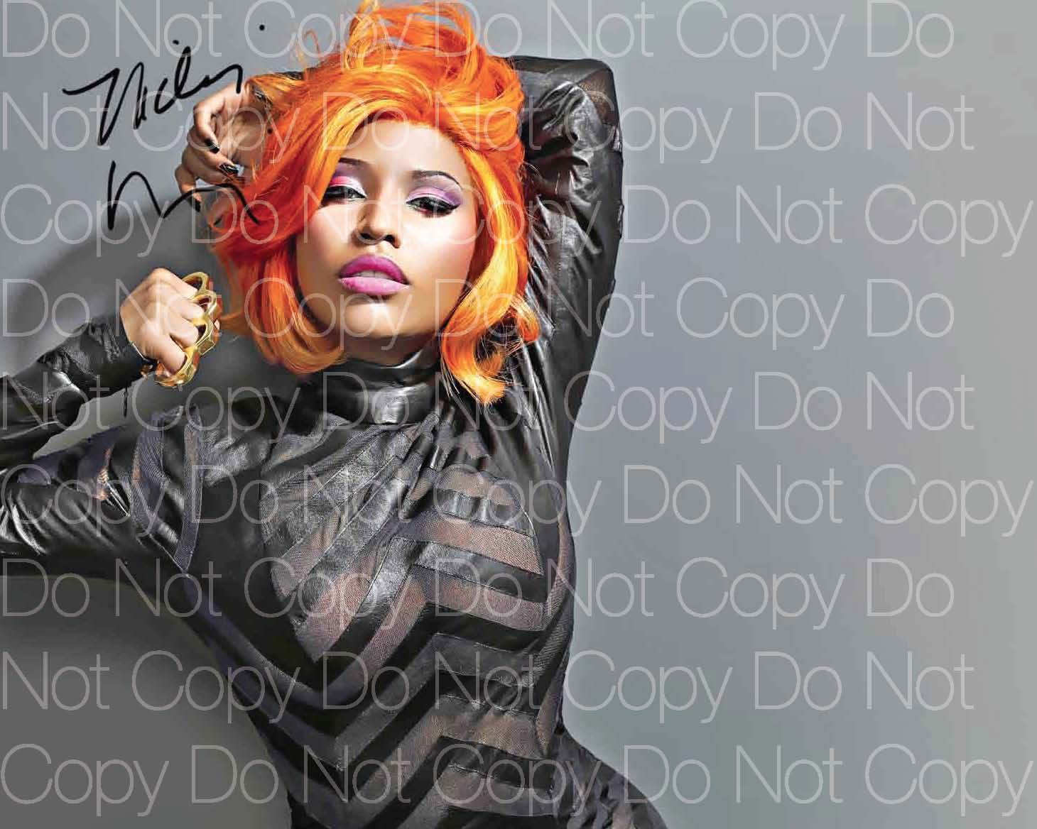 Nicki Minaj sexy hot signed 8X10 print Photo Poster painting picture poster autograph RP