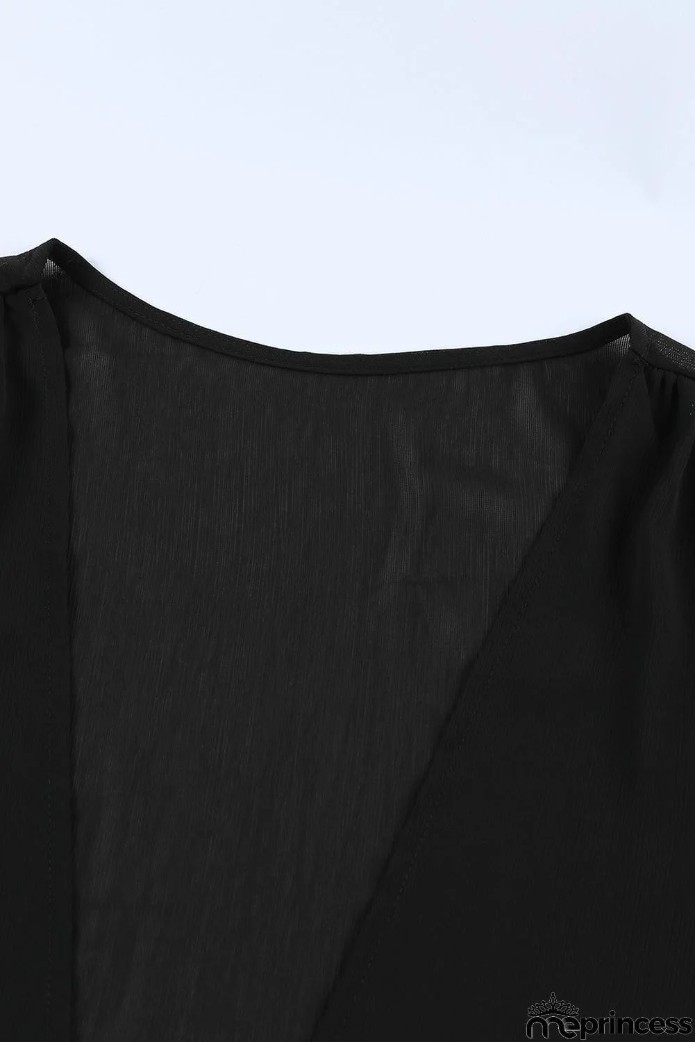 Plus Size Tie Front Crop Top