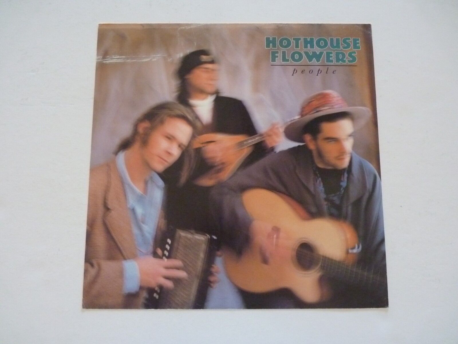 Hothouse Flowers People Promo LP Record Photo Poster painting Flat 12x12 Poster