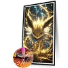 Pokemon Eevee - runder Bohrer Diamond Painting - 30*55cm