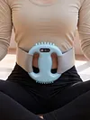 Electric Body Fascia Ring Vibration Body Shaping Massager Rechargeable 4-Sided Massager Head Fascia Ring Multifunctional Handheld Muscle Fascias Gun Deep Tissue Massage Device
