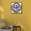 uk.everydayedeals Diamond Painting - Round AB Drills - Xmas Snowman(45*45cm)
