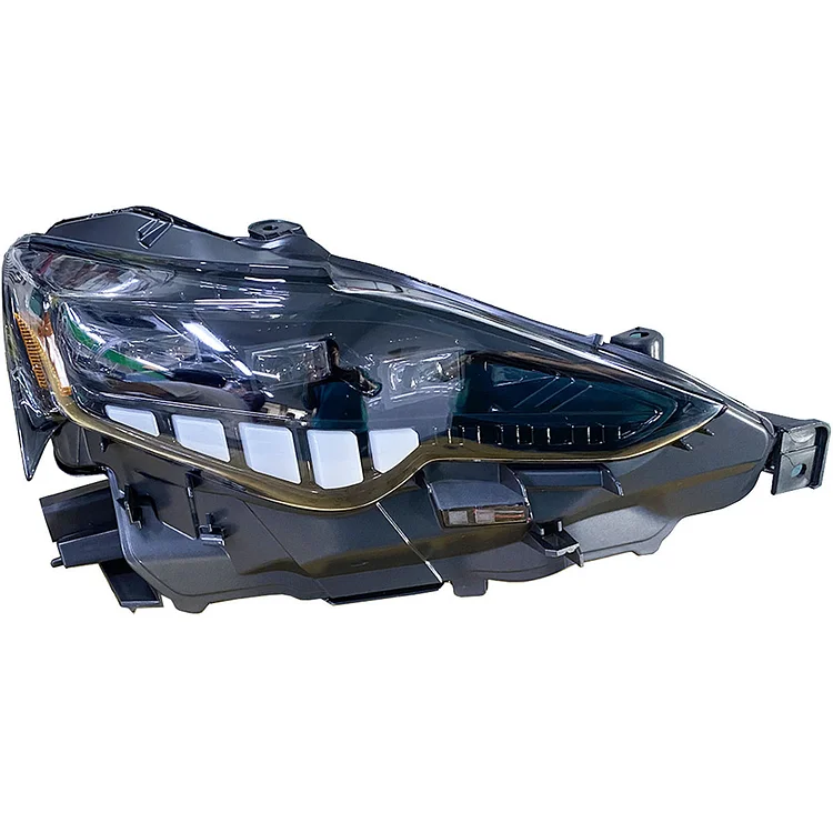 Upgrade to 3 LENS LED headlights front lights assembly for Lexus IS250 IS300 IS350  2014 2015 2016 front lamps headlights triple beam assembly set ITN Auto