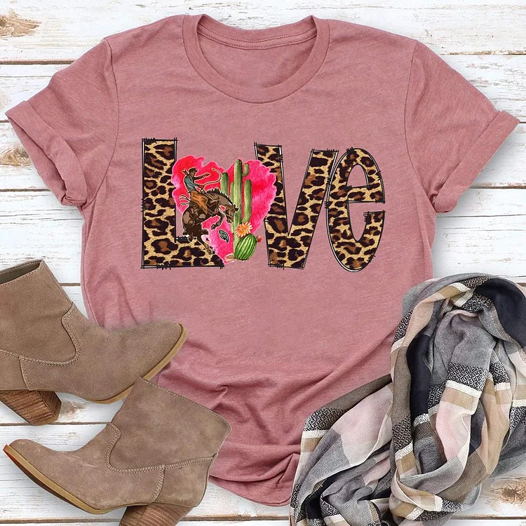 PSL - Love cowboy T-Shirt Tee -06059#53777