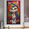 5D DIY Full Square Drill Diamond Painting Cat Animal Kit Home Decor (ZQA1262)