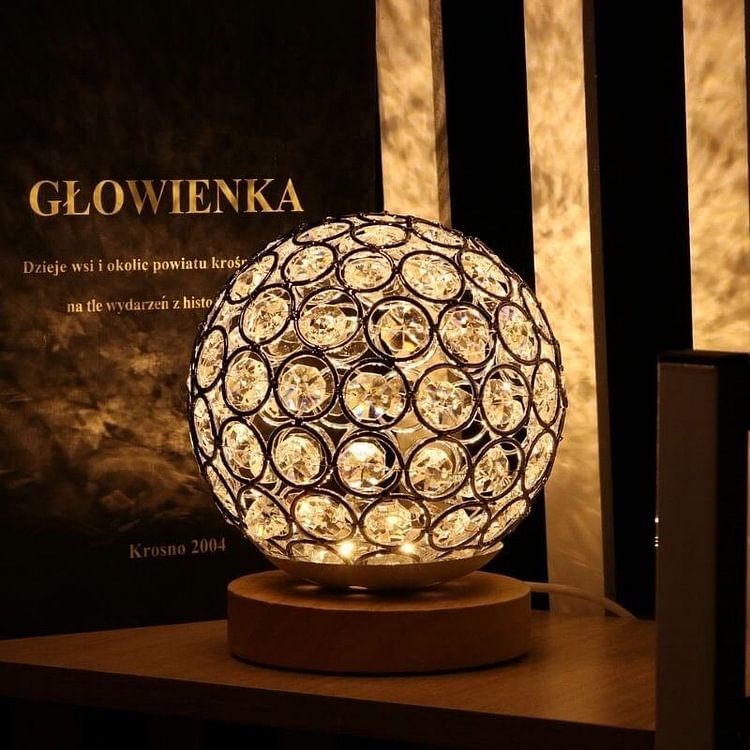 Crystal Ball Table Lamp-Create Romantic Atmosphere CSTWIRE