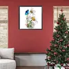 Butterfly Flower-Paint by Numbers Acrylic Painting 40*40CM