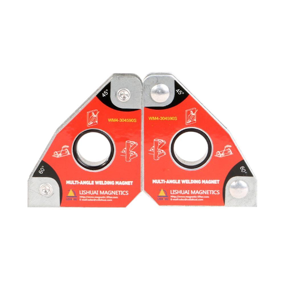 

2pcs Multi-angle Nd-Fe-B Magnetic Welding Holder Welder Fixture Magnet Clip, 501 Original