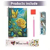 Diamond Painting -DIY Round Drill Rose Butterfly(40x60cm)