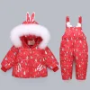 Winter Baby Boy Girl Snow Set Warm Snowsuits 2 Pcs Sets