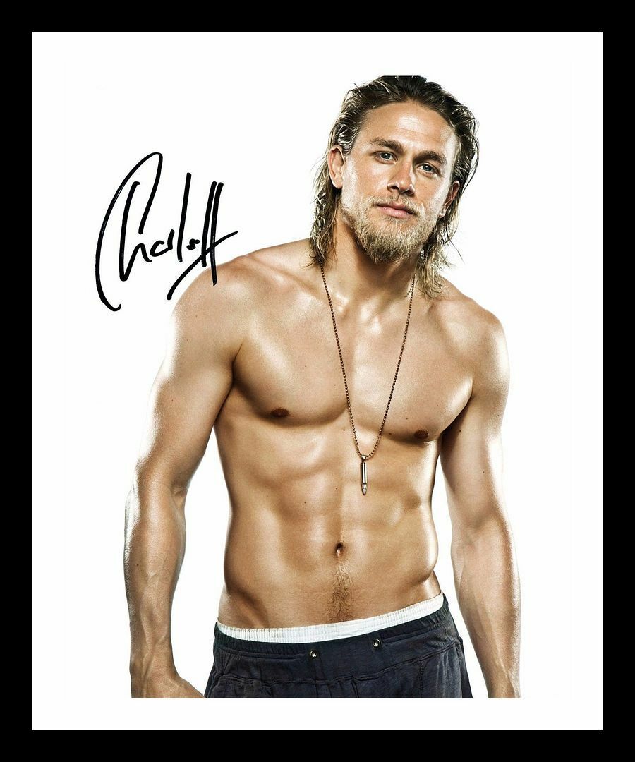 Charlie Hunnam Autograph Signed & Framed Photo Poster painting 1