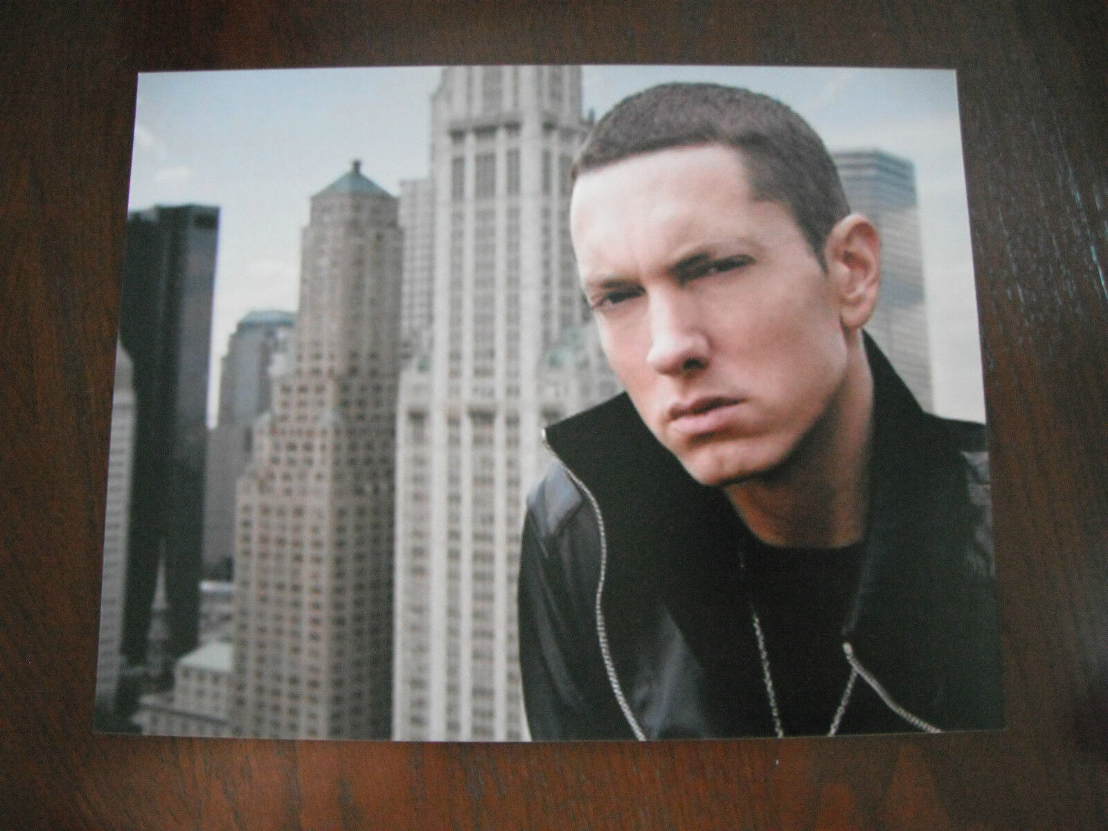 Eminem Rapper Actor Color 11x14 Promo Photo Poster painting