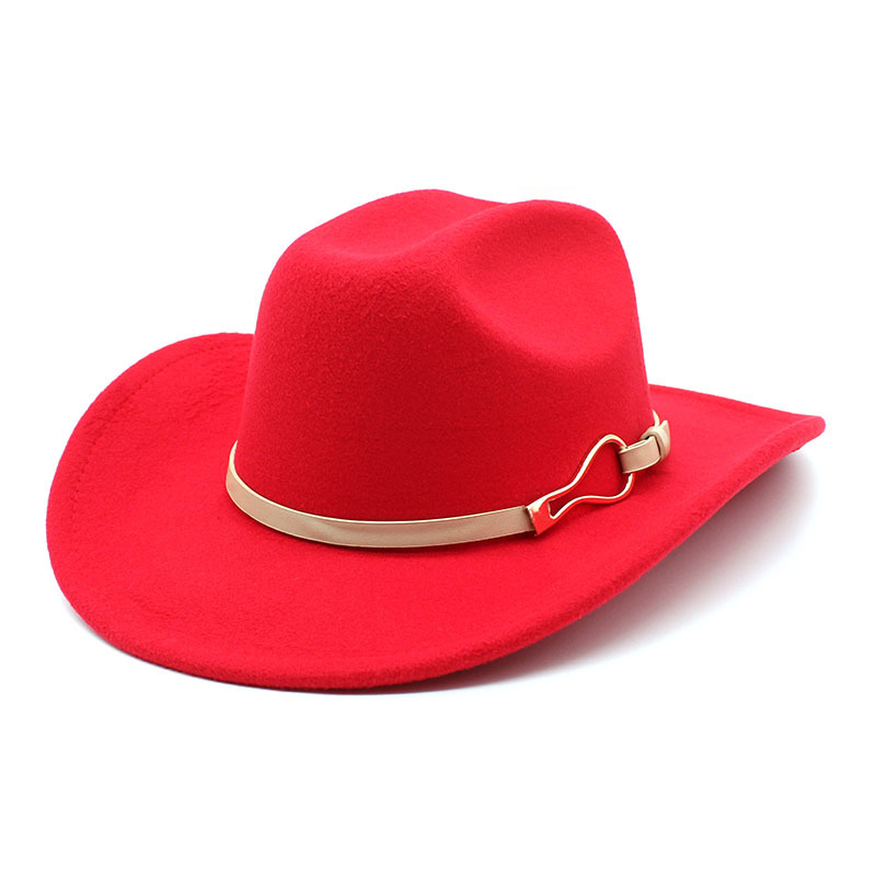 Vintage Men's Felt Button Cowboy Hat