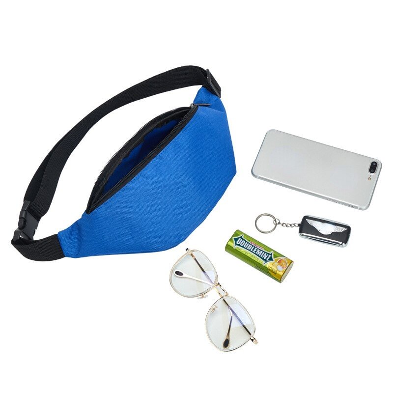 Waist Bag Women`s Belt Bag Travel Men  Hip Bum Bags Female Purse Ladies Belly Pouch for Phone Coins US Mall Lifes