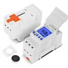 Weekly Programmable Digital Timer Switch LCD Time Relay DIN Rail Mount