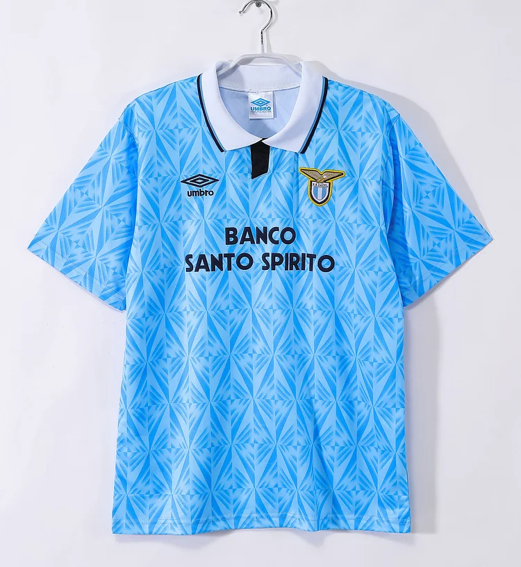 1991/92 Lazio Home Retro Shirt