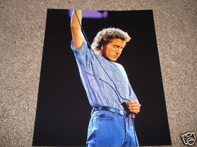 The Who Roger Daltrey 8x10 Color Promo Band Photo Poster painting