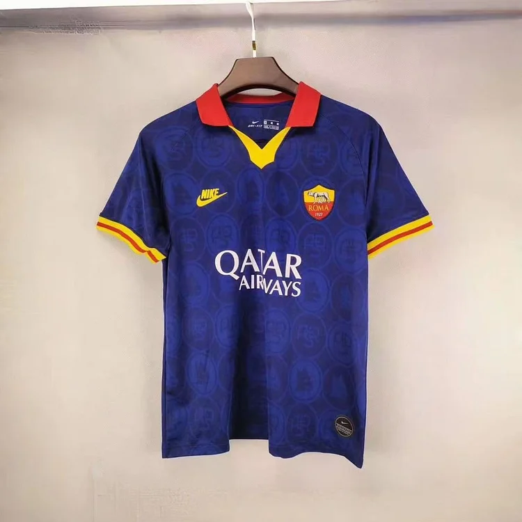 19-20 Retro Roma Second Away Football Jersey