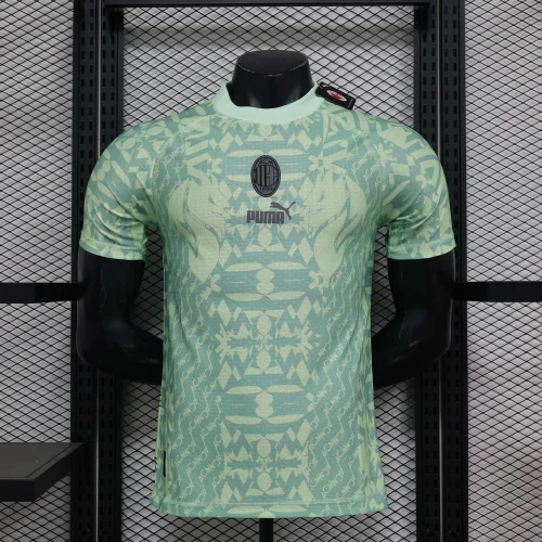 2024/2025 Player Version AC Milan Special Edition Green Soccer Jersey 1:1 Thai Quality