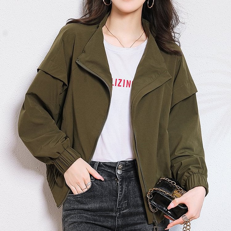 Long Sleeve Cocoon Outerwear QueenFunky