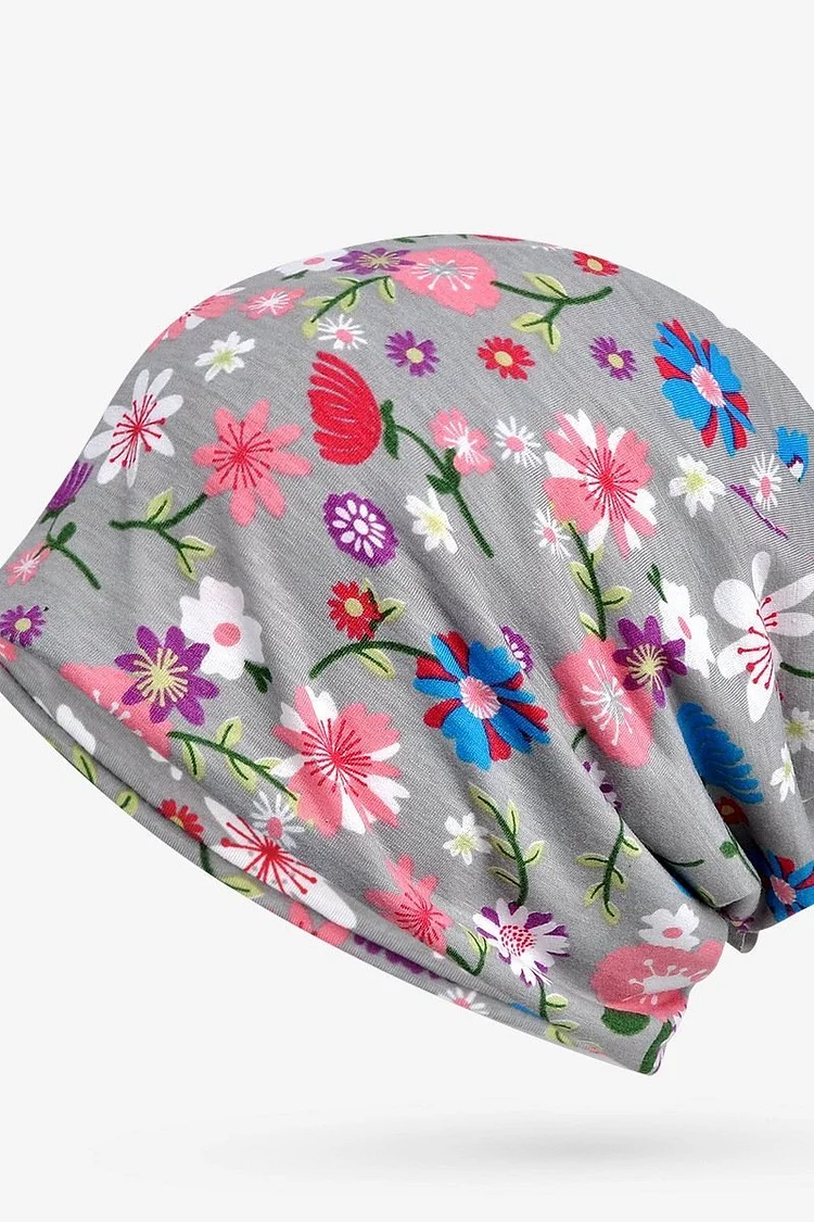 Spring Thin Women Adult Floral Prints Hat