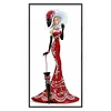 Lady - 2 strands 14CT Counted Cross Stitch 36*66cm(Brand)