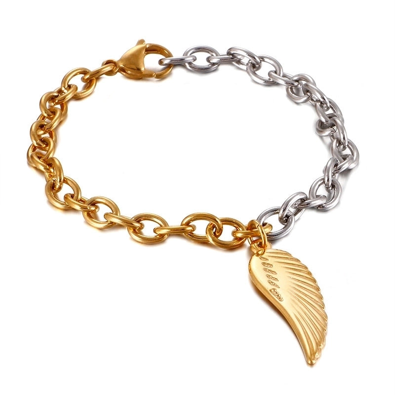 Fashion Animal Titanium Steel 18K Gold Plated Bracelets In Bulk